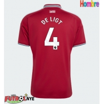 Camiseta Manchester United Matthijs de Ligt #4 Primera Equipación 2026-27 manga corta